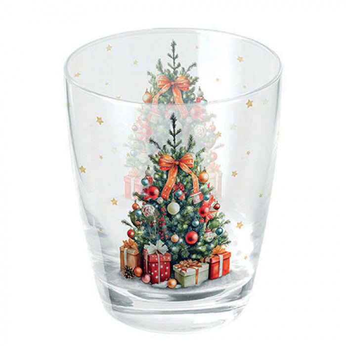 RayonsDeSoleil™  6 Verres à eau 0,25 L - Décor de Noël